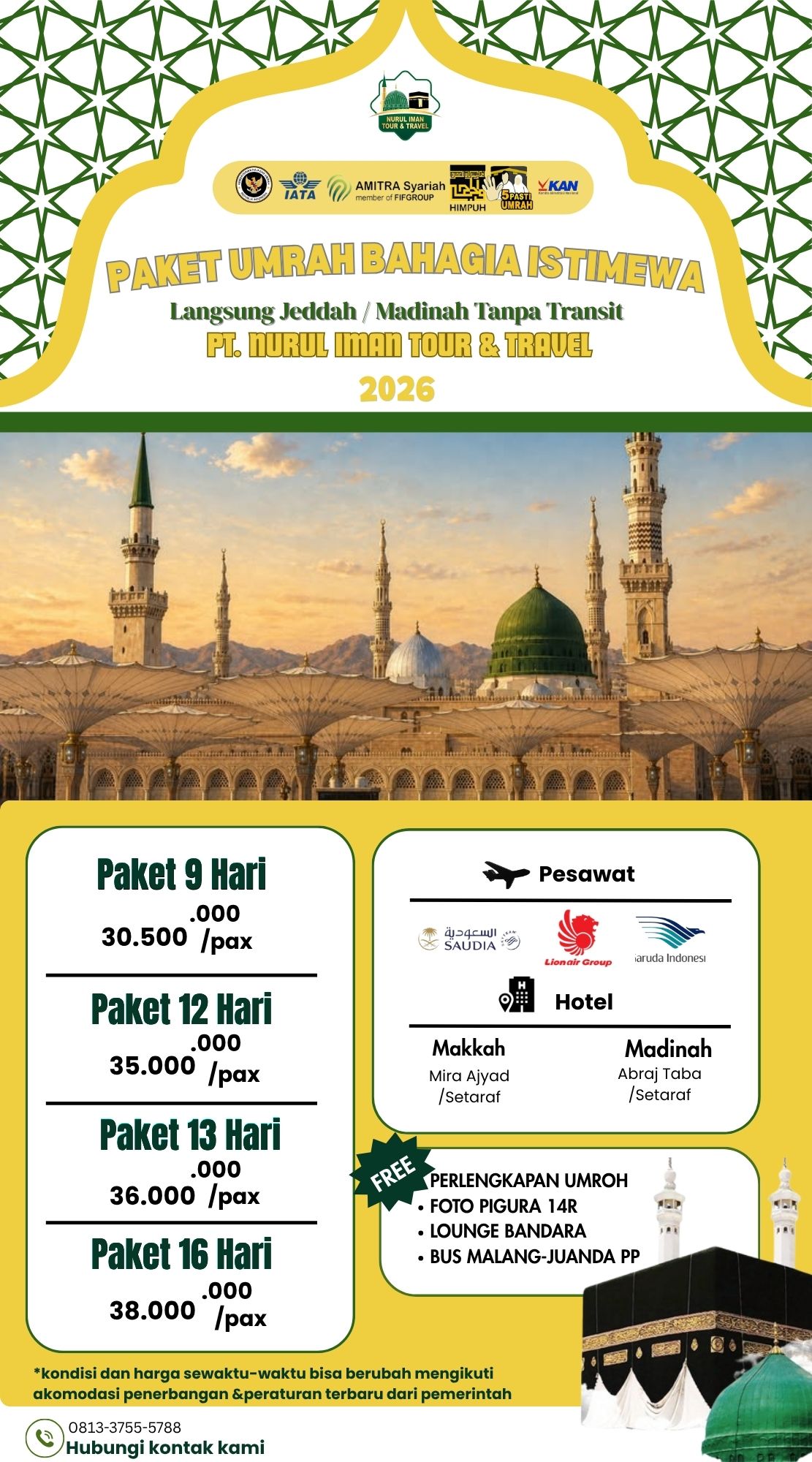 Paket UMRAH 2026